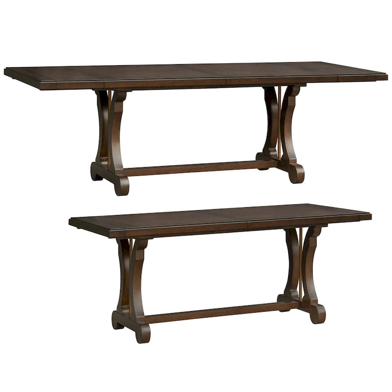 Extendable Rectangle Dining Table