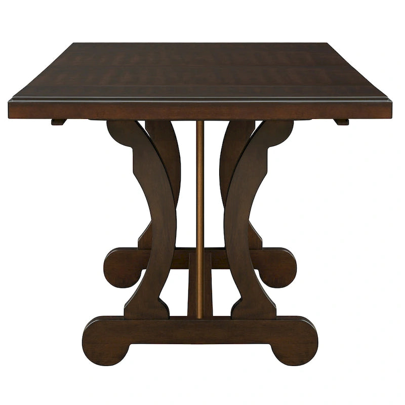 Extendable Rectangle Dining Table