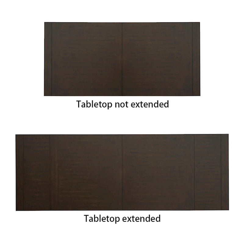 Extendable Rectangle Dining Table