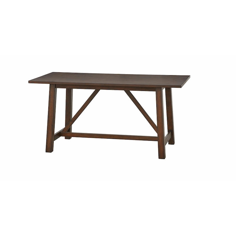 Farmhouse Trestle Dining Table with A-Frame Base