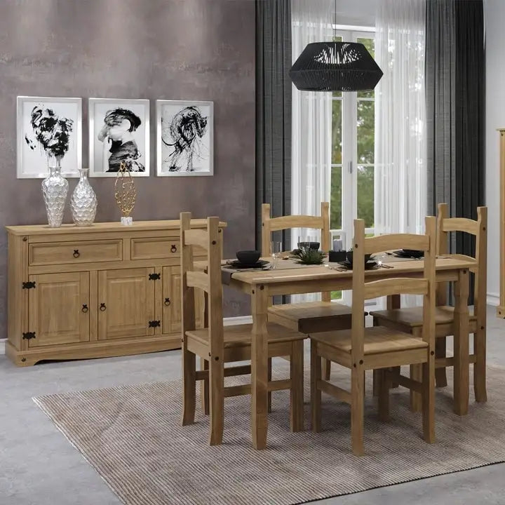 Farmhouse Solid Wood Dining Chairs