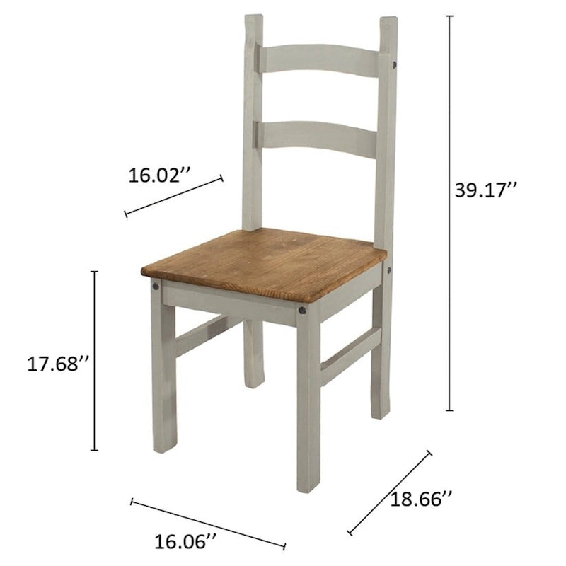 Farmhouse Solid Wood Dining Chairs