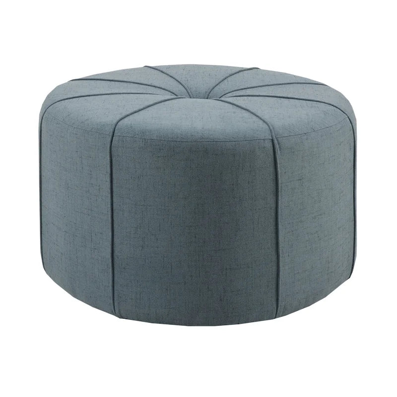 Oversized Oval Tufted Ottoman – 48.5" Wide, 300 lb Capacity, No Assembly Required