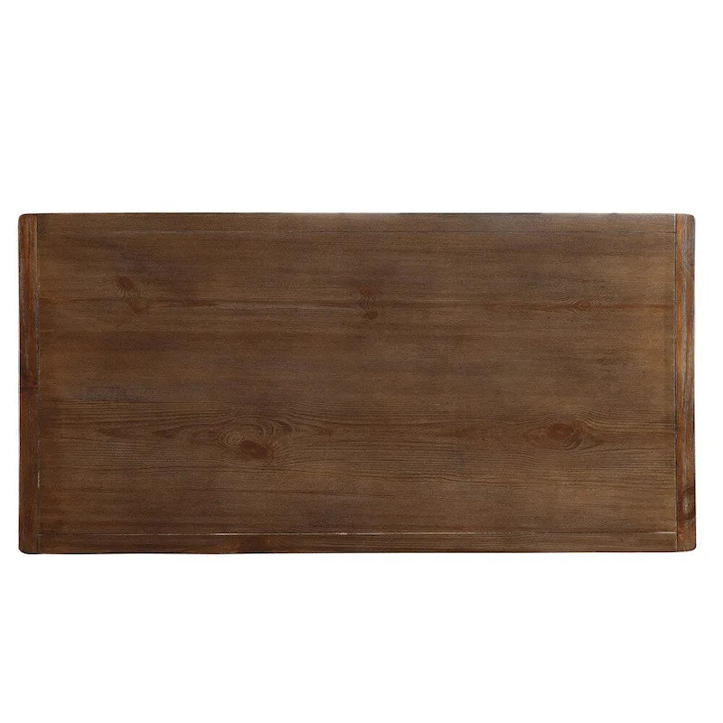 Rustic Solid Wood Counter Height Dining Table