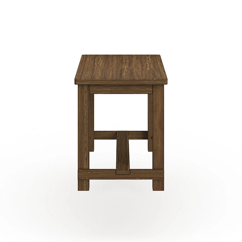 Rustic Solid Wood Counter Height Dining Table