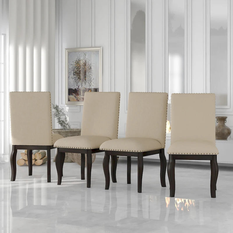 Upholstered Dining Chairs Set of 4
