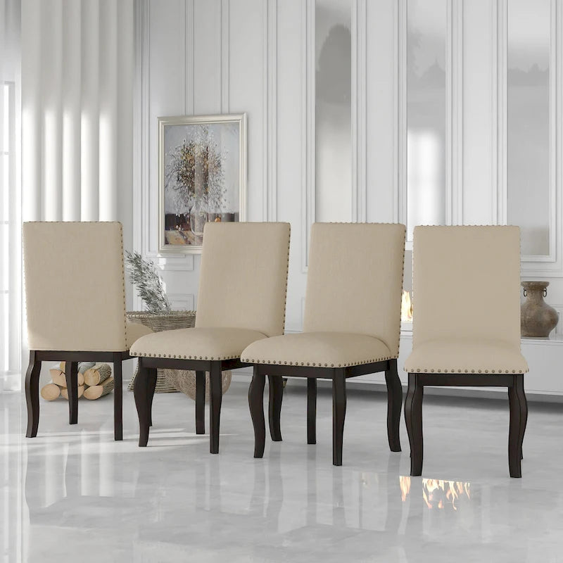 Upholstered Dining Chairs Set of 4