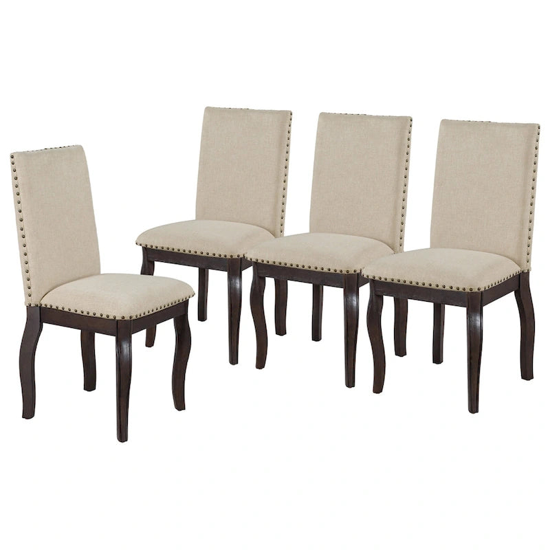 Upholstered Dining Chairs Set of 4