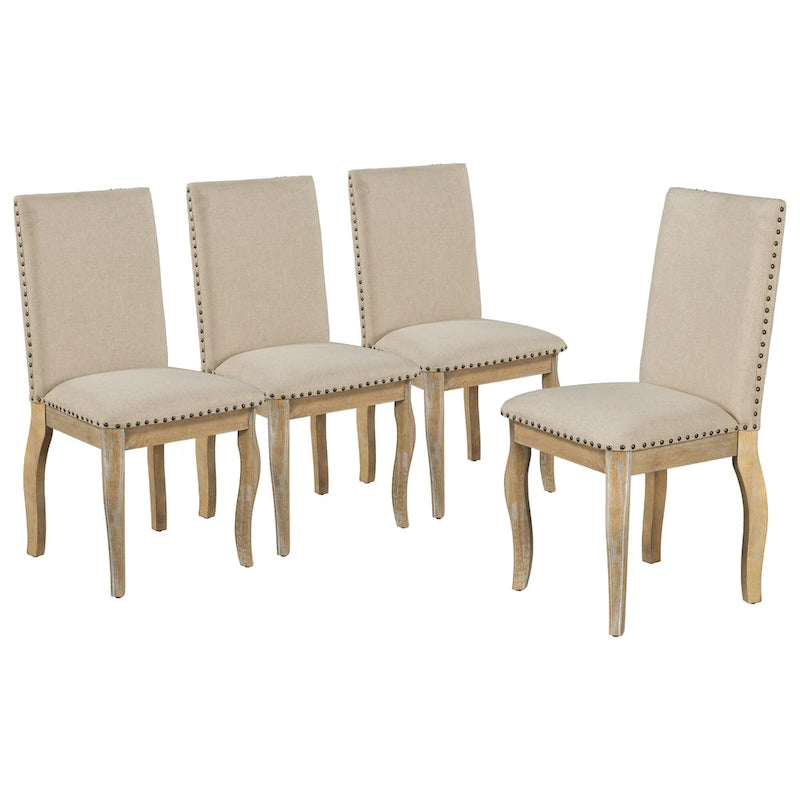 Upholstered Dining Chairs Set of 4