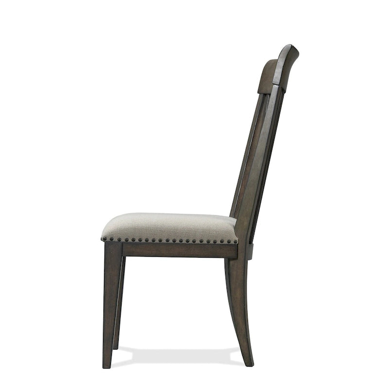 Nailhead Trim Upholstered Dining Chairs