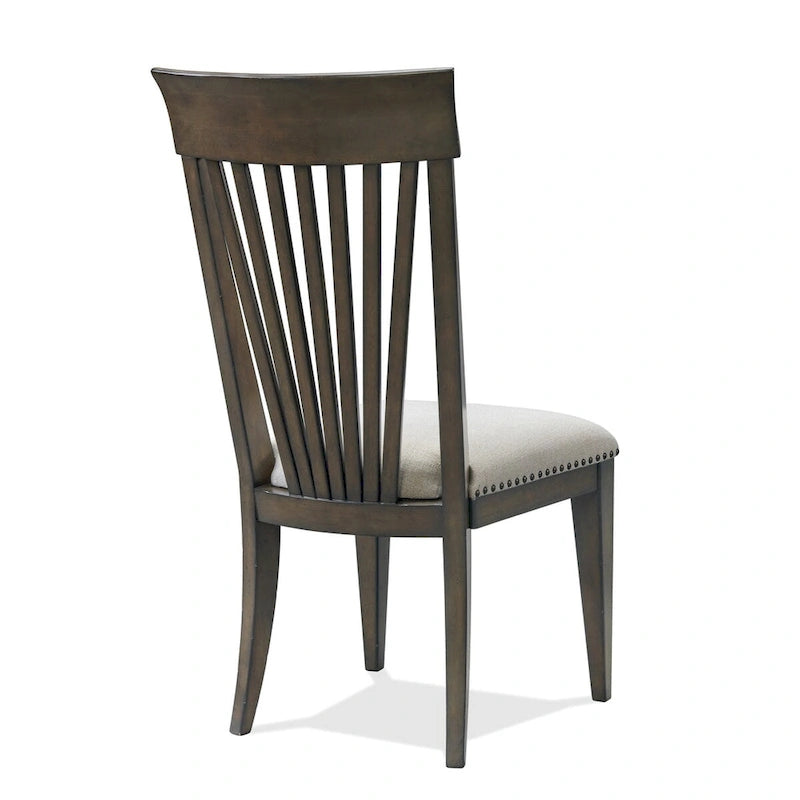 Nailhead Trim Upholstered Dining Chairs